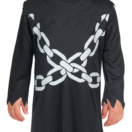 Collar de Halloween en blanco y negro para bebés