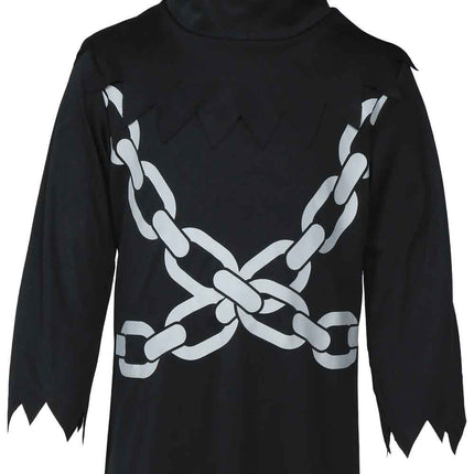 Collar de Halloween en blanco y negro para bebés