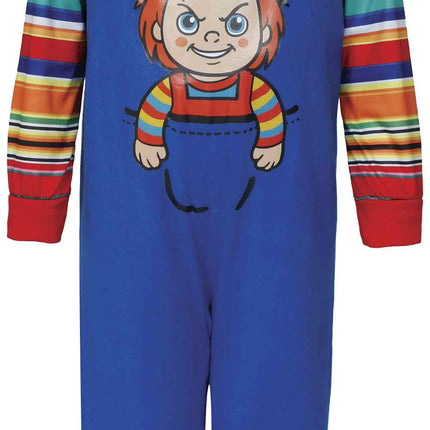 Disfraz de Halloween de Chucky para bebé