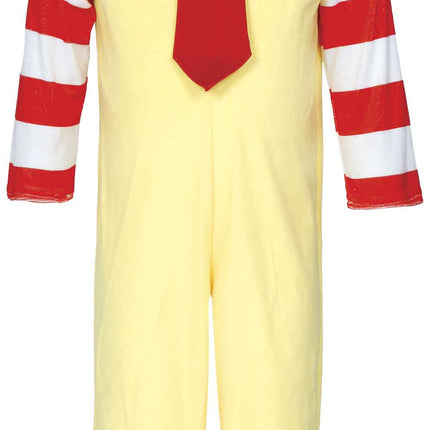 Disfraz de Halloween de payaso de McDonald's para bebé