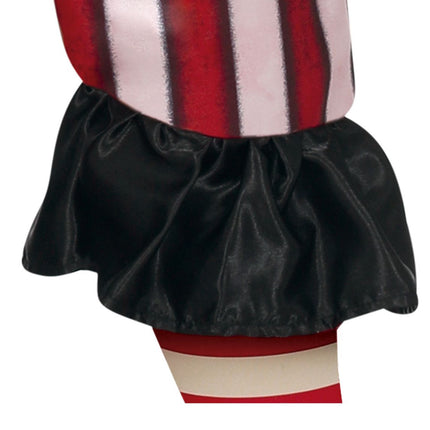 Disfraz Halloween Payaso Niño Rojo/Blanco