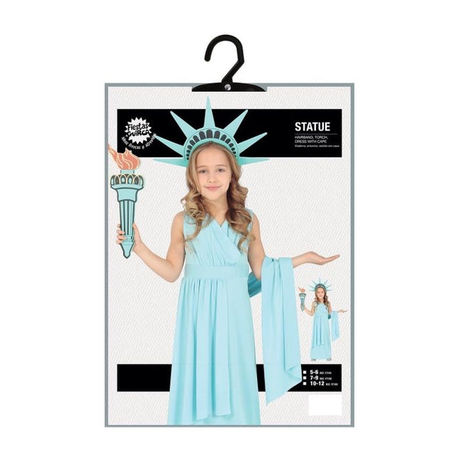 Vestido Estatua de la Libertad Niño