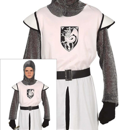 Traje de Caballero Blanco