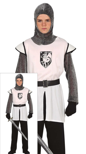 Traje de Caballero Blanco