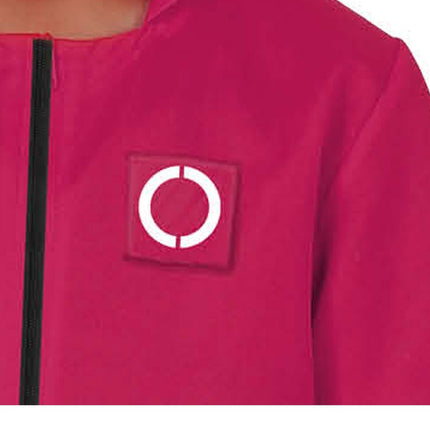 Traje Calamar Rojo Rosa