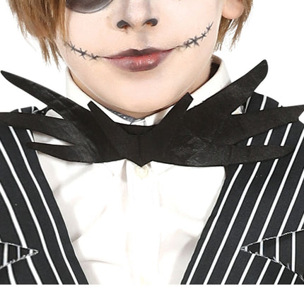 Disfraz Halloween Esqueleto Niño Negro Blanco