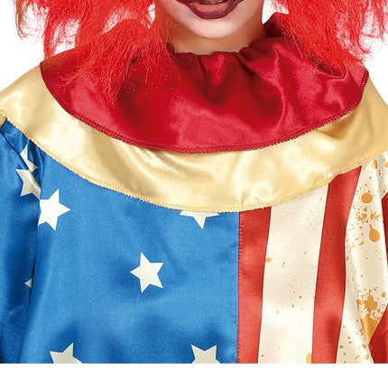 Terrorífico Disfraz de Payaso de Halloween Infantil