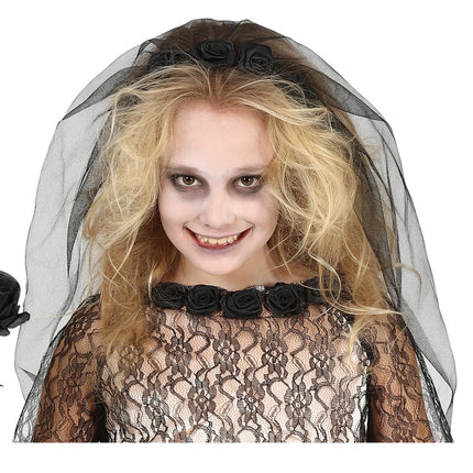 Disfraz de Novia Fantasma Halloween Niña