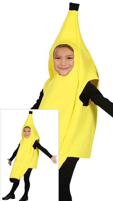Traje Banana Niño Amarillo