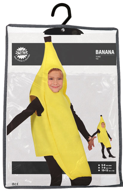 Traje Banana Niño Amarillo