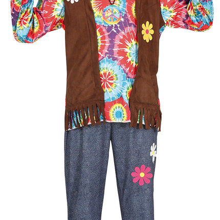 Disfraz Hippie Niño Flores