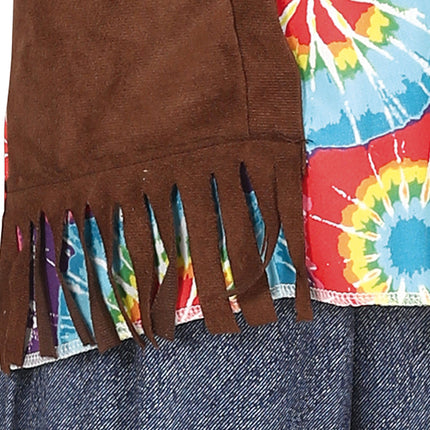 Disfraz Hippie Niño Flores