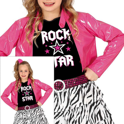 Disfraz Rockstar Niña