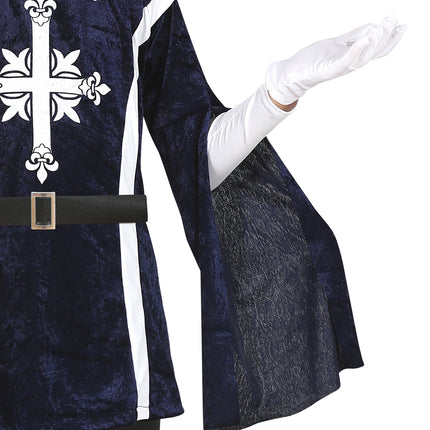Disfraz de Mosquetero Azul Niño