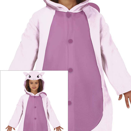 Disfraz de Gato Morado Niño
