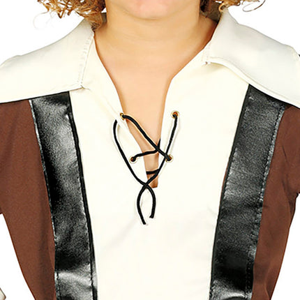 Traje de pirata Brown Boy