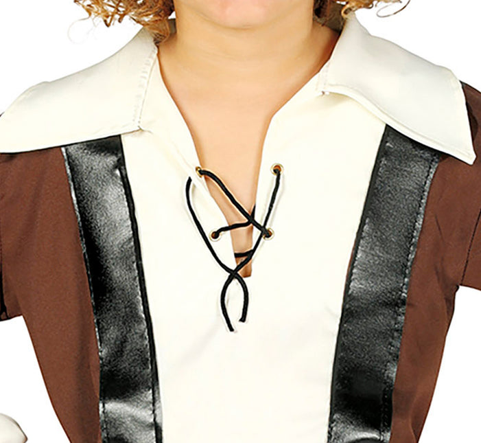 Traje de pirata Brown Boy