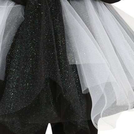 Esqueleto Vestido Halloween Señoras Negro