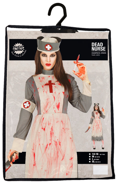 Vestido Halloween Niña Enfermera