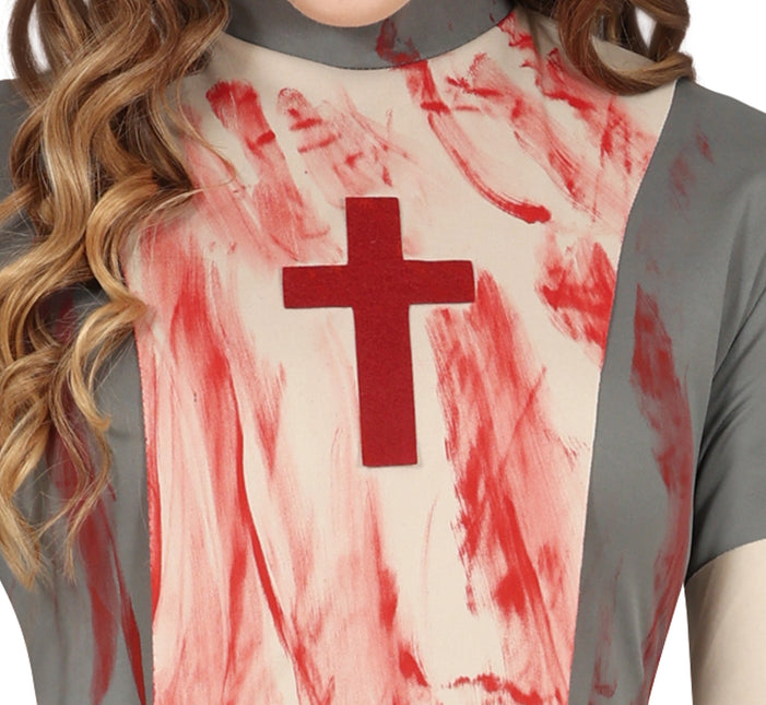 Vestido Halloween Niña Enfermera