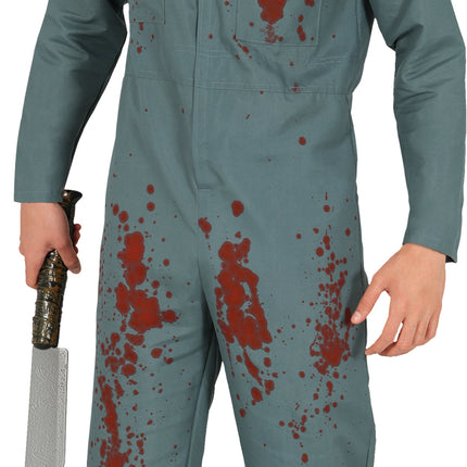 Disfraz de Halloween de Psicópata Mono para hombre