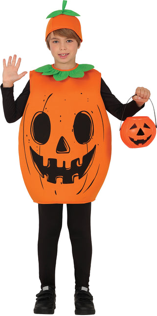Disfraz Halloween Niño Calabaza Naranja