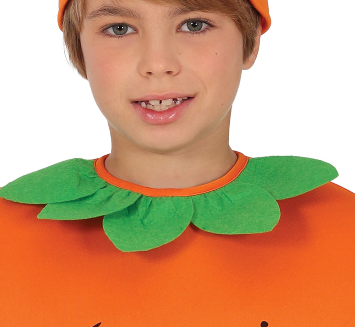 Disfraz Halloween Niño Calabaza Naranja
