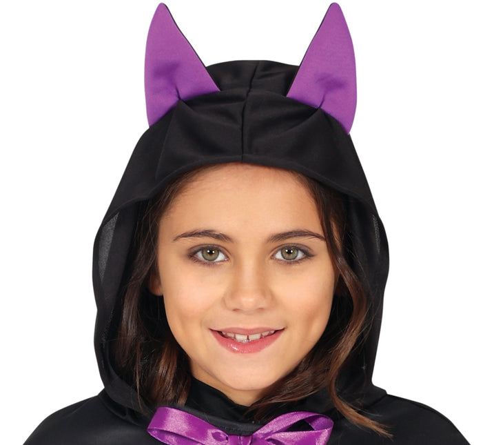 Poncho de Halloween Murciélagos Niña
