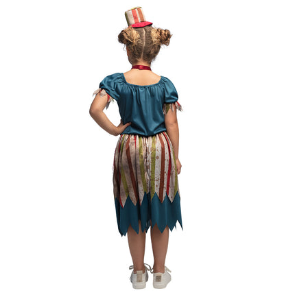Vestido Halloween Niña Payaso