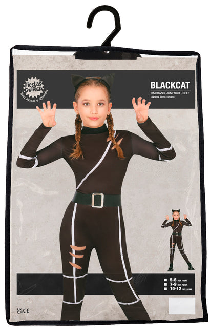 Disfraz Halloween Gato Niña