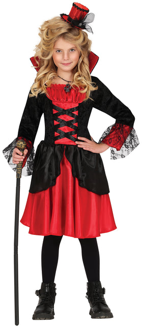 Vestido Halloween Niña Vampiro