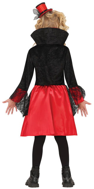 Vestido Halloween Niña Vampiro