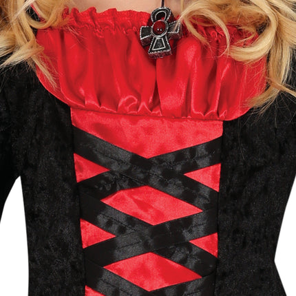 Vestido Halloween Niña Vampiro