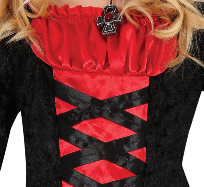 Vestido Halloween Niña Vampiro