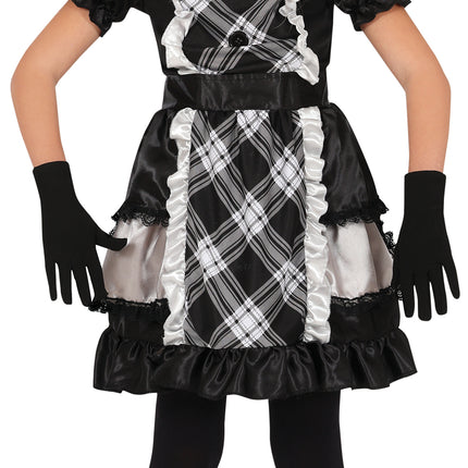 Muñeca de Porcelana Niña Vestida de Halloween
