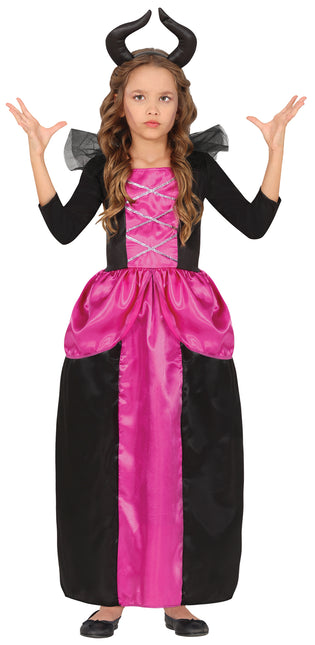 Vestido Halloween Hada Rosa Niña