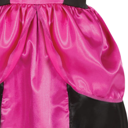 Vestido Halloween Hada Rosa Niña