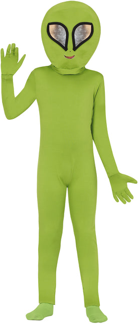 Traje Alien Niño Verde