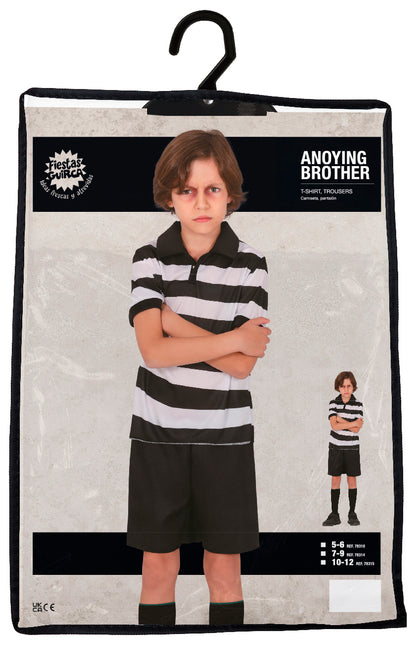 Disfraz Halloween Niño Hermano Molesto