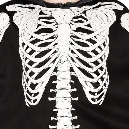 Disfraz Halloween Poncho Esqueleto Niño