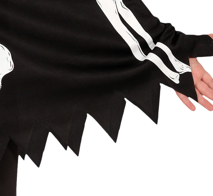 Disfraz Halloween Poncho Esqueleto Niño