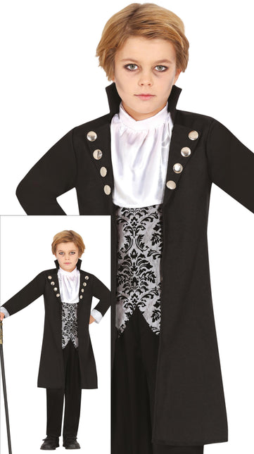 Disfraz Halloween Vampiro Negro Niño