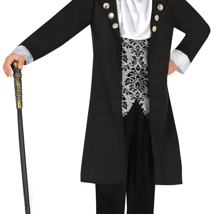 Disfraz Halloween Vampiro Negro Niño