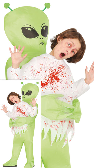 Traje Alien Niño Verde Llévame
