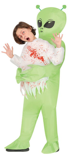 Traje Alien Niño Verde Llévame