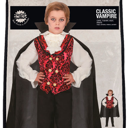 Disfraz Halloween Niño Vampiro