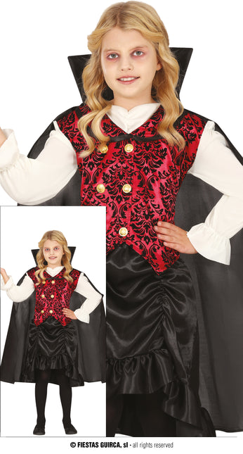 Disfraz Halloween Niña Vampiro