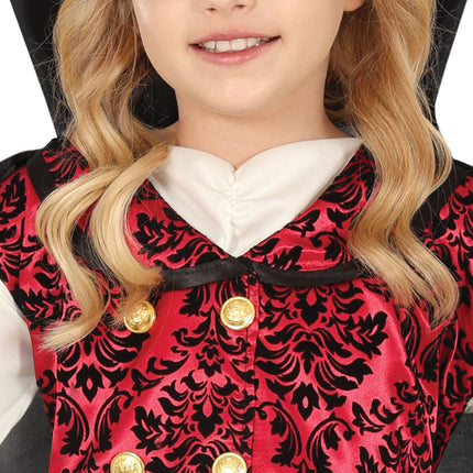 Disfraz Halloween Niña Vampiro