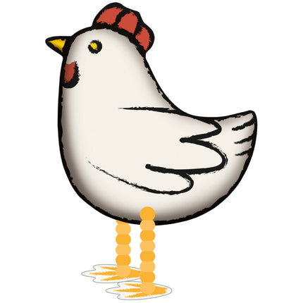 Pollo Airwalker Vacío 18,5cm