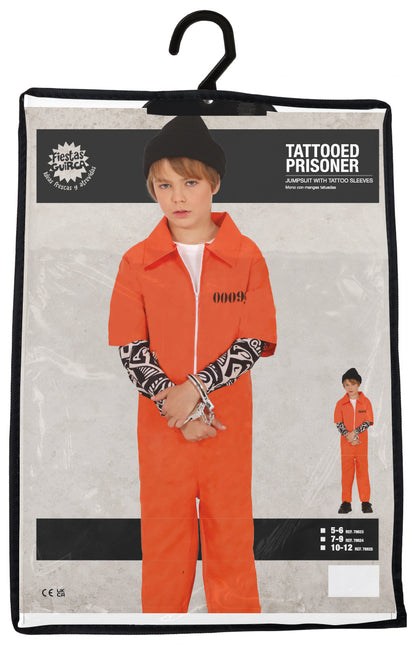 Mono Naranja Niño Preso